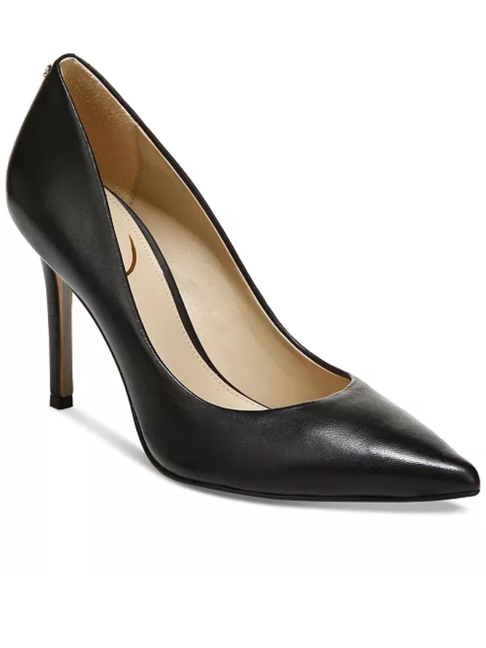 Sam Edelman “Hazel” Leather Stiletto Pump